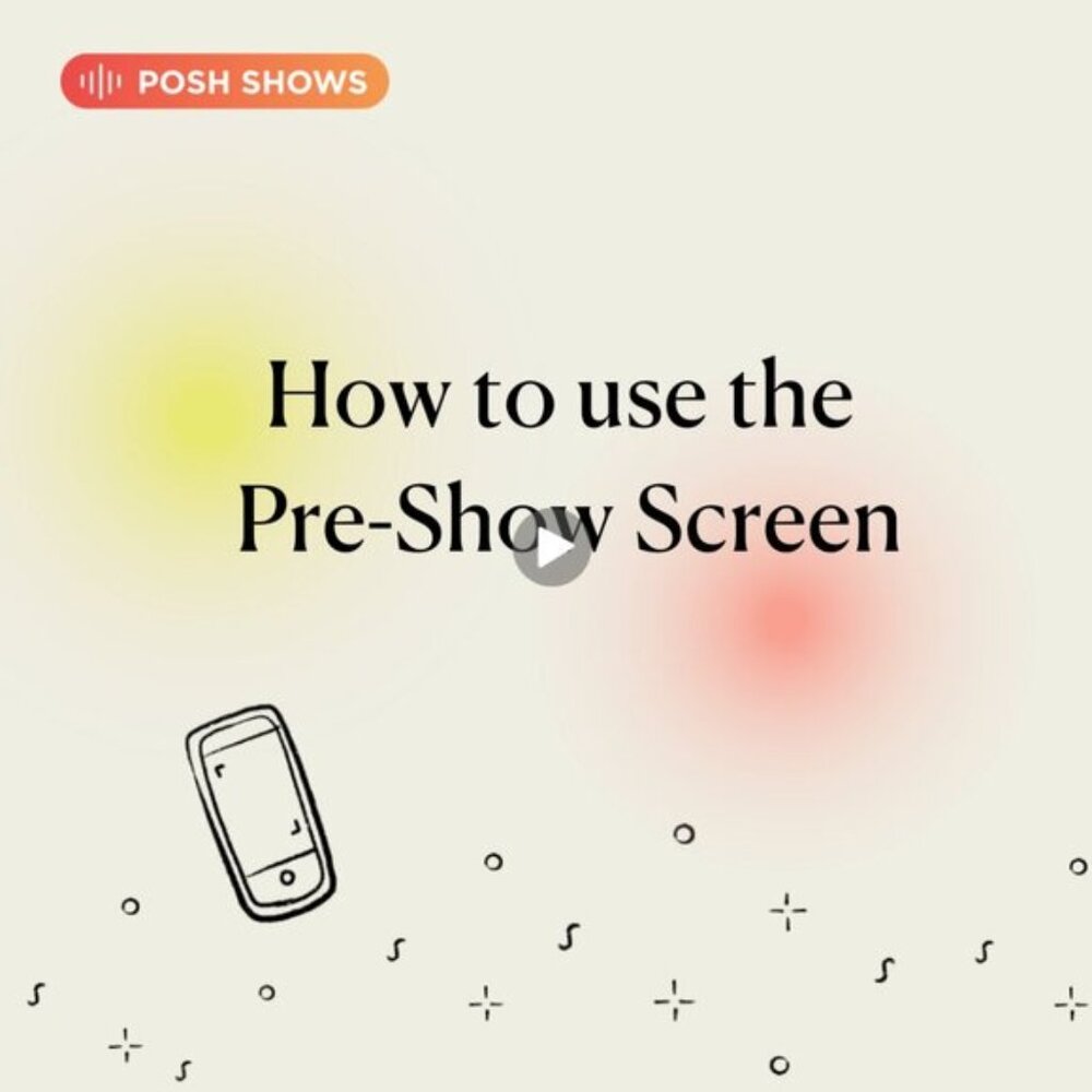 #PoshTip - How to use the Pre-Show Screen